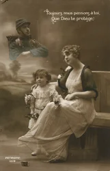 Edwardianische Postkarte