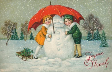 Edwardianische Postkarte