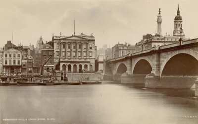 Fishmongers Hall und London Bridge