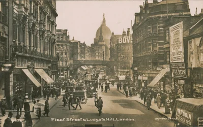Fleet Street und Ludgate Hill, London