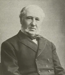 Frederick Greenwood, Herausgeber der Pall Mall Gazette (s/w Foto)