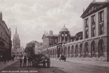 Front von Queens College, Oxford
