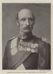 General Sir George White, Kommandant in Ladysmith