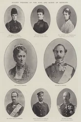 Goldene Hochzeit des Königs und der Königin von Dänemark