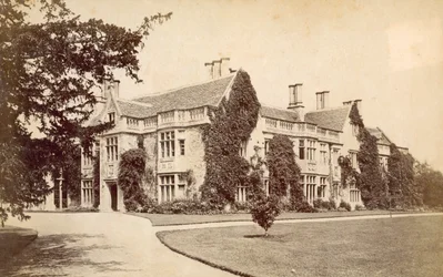 Hannington Hall, Wilts (s/w Foto)