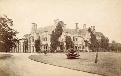 Hannington Hall, Wilts (s/w Foto)