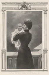 Ihre Majestät Königin Alexandra und Prinz Henry von Cornwall und York