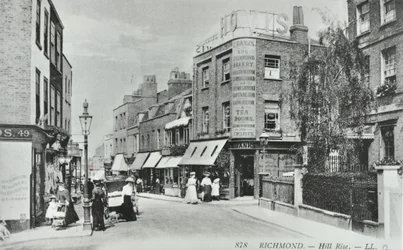 Hill Rise, Richmond: Gesamtansicht, 1895