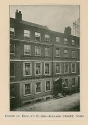 Haus von Edmund Burke, Gerrard Street 37