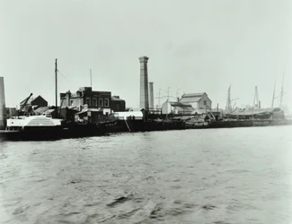 Isle of Dogs Pumpstation: Außenansicht, 1895