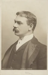 Jerome K Jerome (1859-1927), englischer Autor