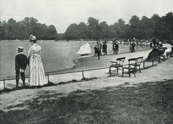 Kensington Gardens, der Round Pond