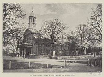 Kew Kirche, wo Prinzessin Mary von Cambridge 1866 heiratete