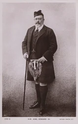 König Edward VII (s/w Foto)