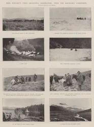 König Edwards Chile-Argentinien-Schiedsverfahren, mit der Grenzkommission