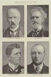 Führende Mitglieder des Lebensmittelhandels