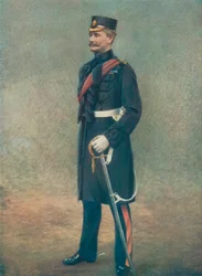 Generalleutnant R. Pole-Carew. Kommandierender der Elften Division, Südafrikanische Feldarmee