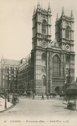London, Westminster Abbey, Nordwest