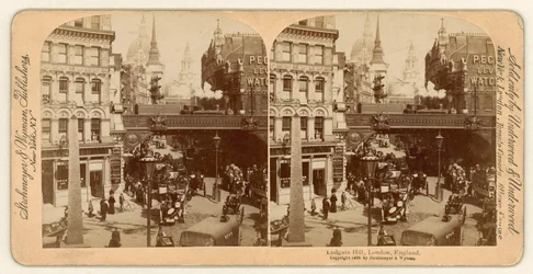 Ludgate Hill, stereoskopische Ansicht