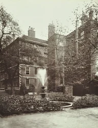 Middle Temple, Fountain Court, 1885