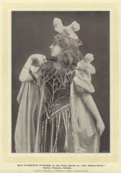 Miss Florence Fowler als die Feenkönigin in Rotkäppchen, Gaiety Theatre, Dublin