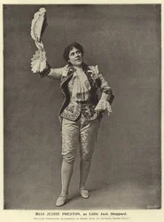 Miss Jessie Preston als Little Jack Sheppard
