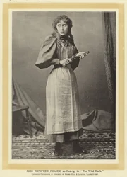 Miss Winifred Fraser als Hedvig in Die Wildente