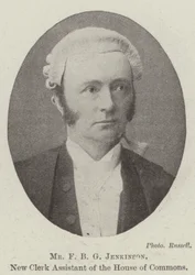 Herr F B G Jenkinson, neuer stellvertretender Sekretär des House of Commons