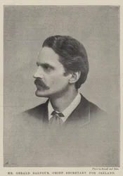 Mr. Gerald Balfour, Hauptsekretär für Irland