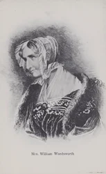 Mrs William Wordsworth, die Frau des Dichters