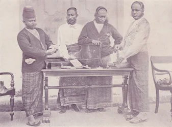 Einheimische Händler, Galle, Ceylon