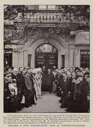 Eröffnung eines neuen konservativen Clubs in Barrow-in-Furness