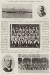 Unsere treuen Kolonien, das Queensland-Kontingent für das Kap