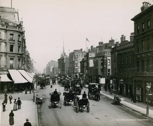 Oxford Street, London, Blick nach Osten