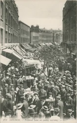 Petticoat Lane am Sonntagmorgen
