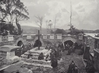 Pilger bei Gougane Barra