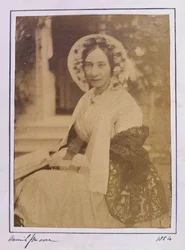Porträt von Harriet Jane Moore (1801-84) 1854