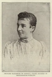 Prinzessin Elisabeth von Anhalt, Großherzogin von Mecklenburg-Strelitz