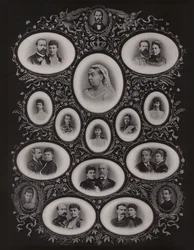 Königin Victoria und ihre Familie