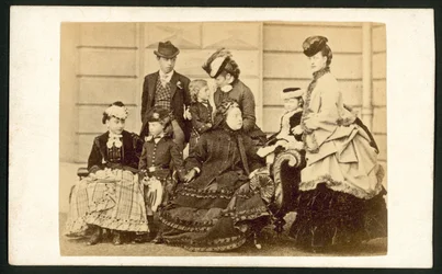 Königin Victoria und Mitglieder ihrer Familie