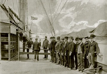 Rohmaterial für die Royal Navy