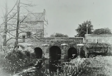 Roe Bridge, Mitcham Lane, 1897