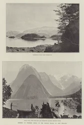 Landschaft von West-Otago, auf der Südinsel Neuseelands