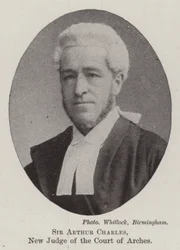 Sir Arthur Charles, neuer Richter des Court of Arches