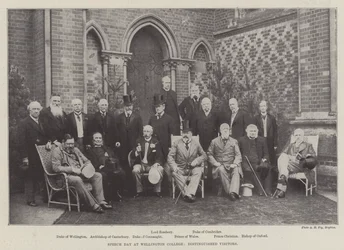 Rede Tag am Wellington College, angesehene Besucher