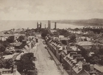 St Andrews vom Kirchturm der College Church