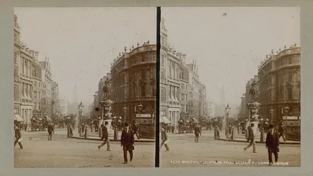Stereoskopisches Bild von Charing Cross
