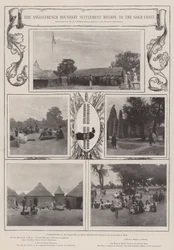 Die anglo-französische Grenzregelungsmission an die Goldküste