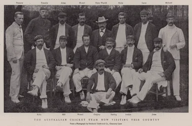 Das australische Cricket-Team, das derzeit dieses Land besucht