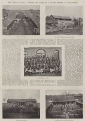 Die Krise in China, Mukden, der Schauplatz eines kürzlichen Mordes an Missionaren